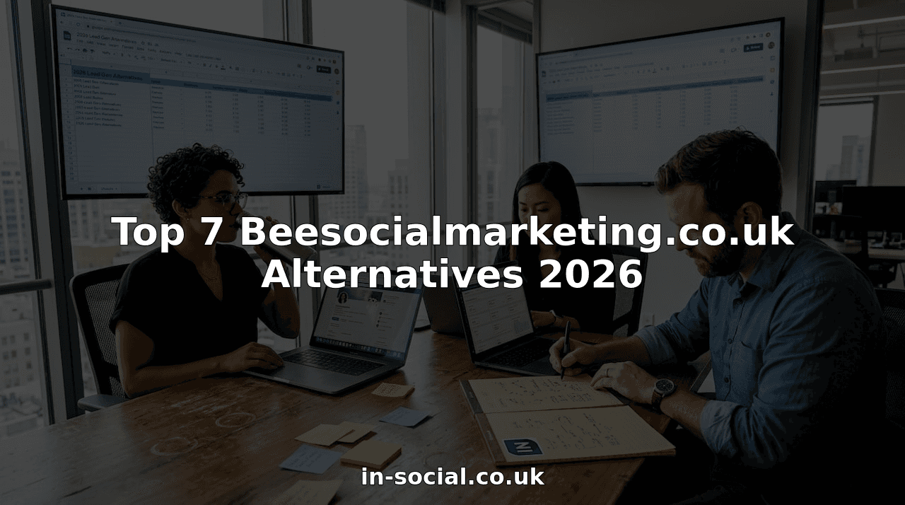 Top 7 Beesocialmarketing.co.uk Alternatives 2026