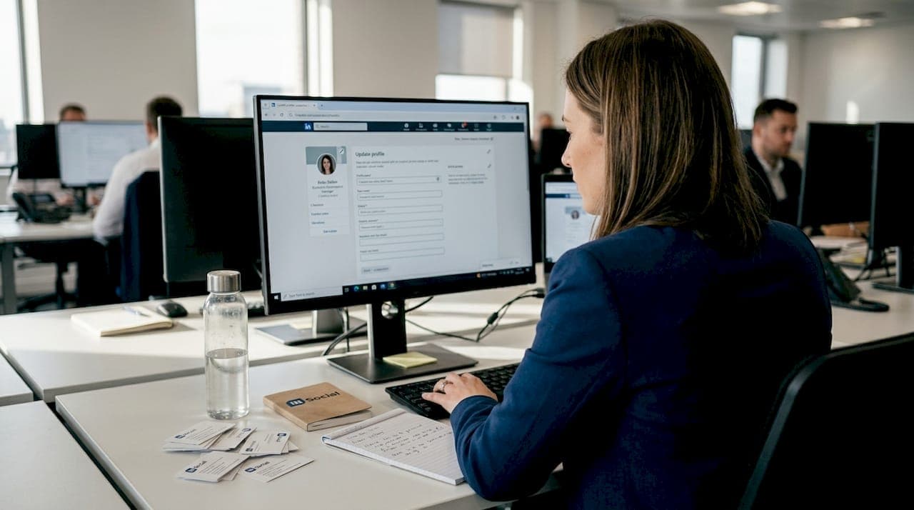 Optimise your LinkedIn profile for B2B lead generation